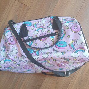 Unicorn duffel bag